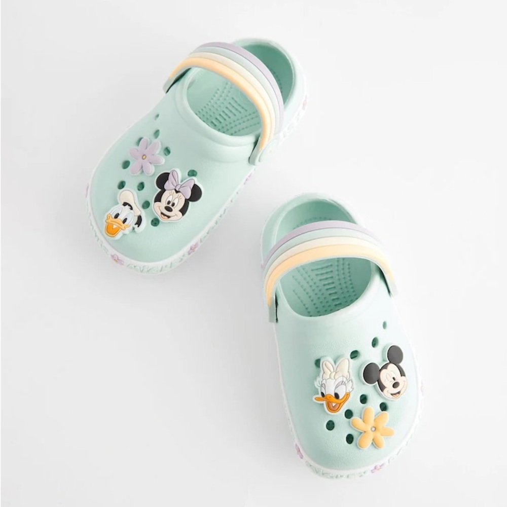 Disney Mickey & Minnie Mouse Donald & Daisy Duck Character Clogs Size 7 (UK 6)